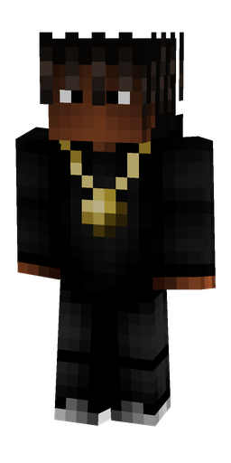 Black skin: body, front render