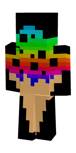 Classic skin: body, back render