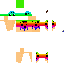 Classic skin: raw texture render