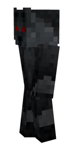 Black skin: body, left side render