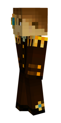 Black skin: body, left side render