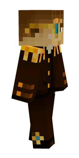 Black skin: body, right side render