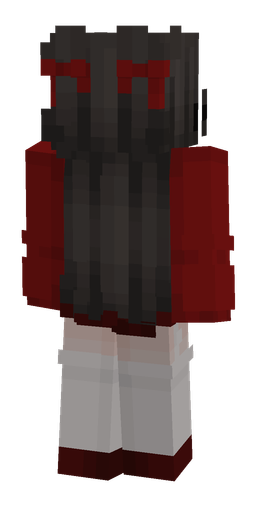 Black skin: body, back render