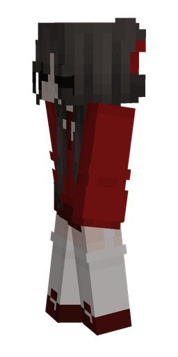 Black skin: body, left side render