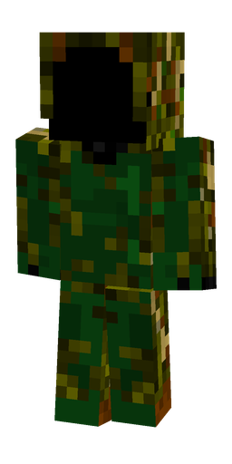 Black skin: body, front render
