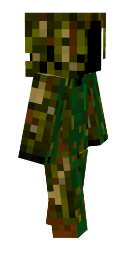 Black skin: body, right side render