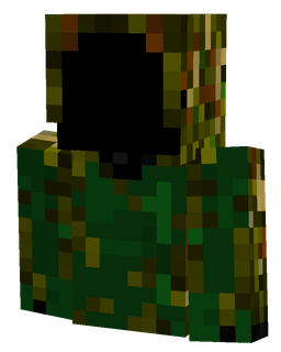 Black skin: bust render