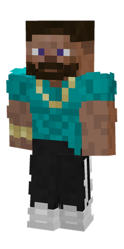 Black skin: body, front render