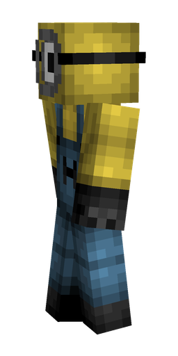 Black skin: body, left side render