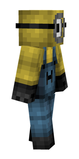Black skin: body, right side render