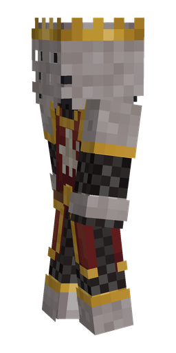 Black skin: body, left side render