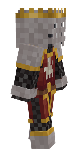 Black skin: body, right side render
