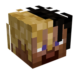 Blue skin: head render
