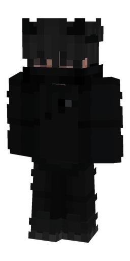 Black skin: body, front render