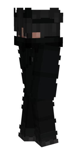 Black skin: body, left side render