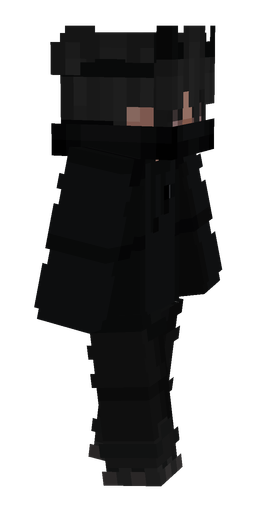 Black skin: body, right side render
