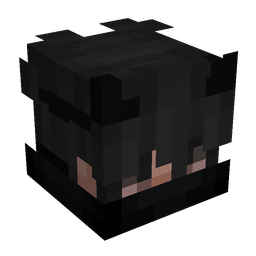 Black skin: head render