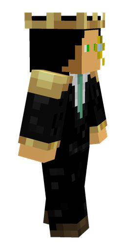 Black skin: body, right side render