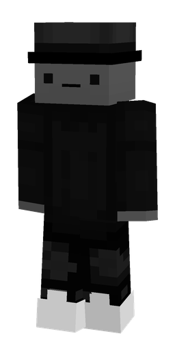 Black skin: body, front render