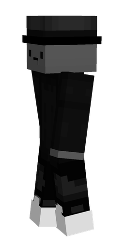 Black skin: body, left side render