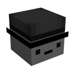 Black skin: head render