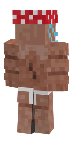 Classic skin: body, back render