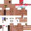 Classic skin: raw texture render
