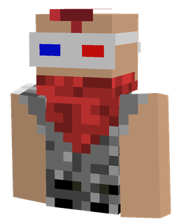 Black skin: bust render