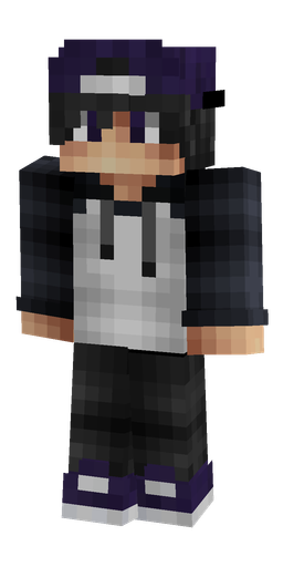 Black skin: body, front render