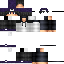 Black skin: raw texture render