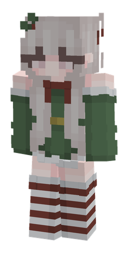 Gray skin: body, front render