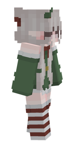 Gray skin: body, right side render