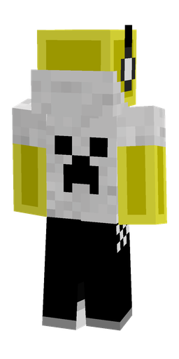 Black skin: body, back render