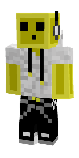 Black skin: body, front render