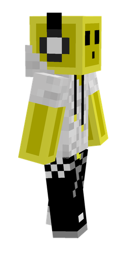 Black skin: body, right side render