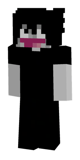 Black skin: body, front render