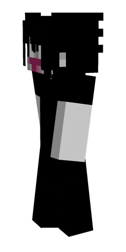 Black skin: body, left side render