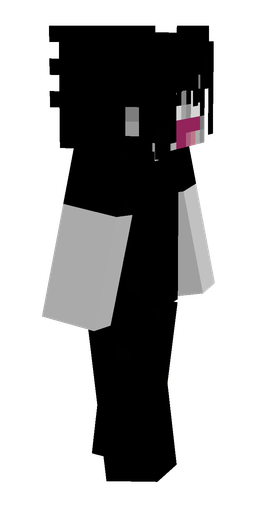 Black skin: body, right side render