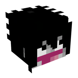 Black skin: head render