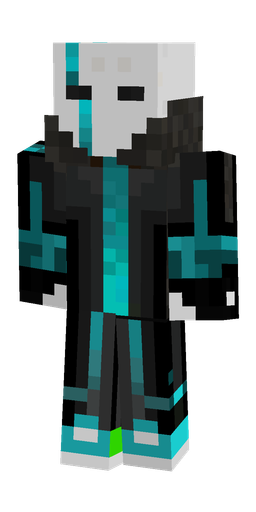 Black skin: body, front render