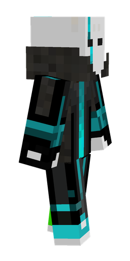 Black skin: body, right side render
