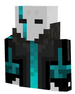 Black skin: bust render