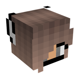 Black skin: head render