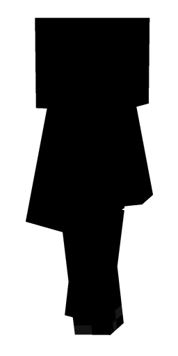 Black skin: body, right side render