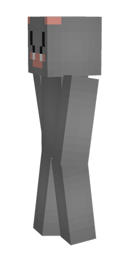 Dark skin: body, left side render