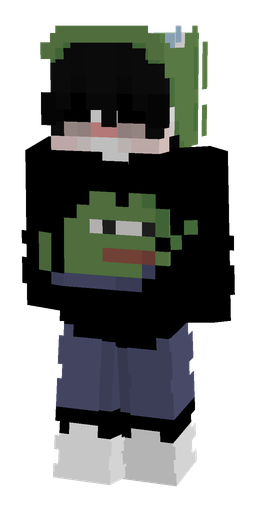 Black skin: body, front render
