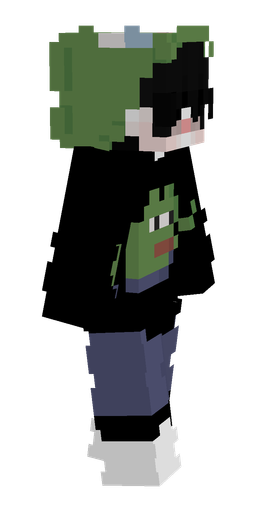 Black skin: body, right side render