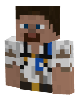 Black skin: bust render