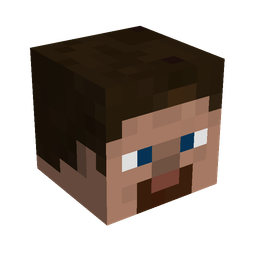 Black skin: head render