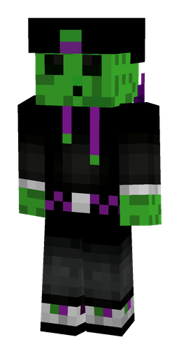 Black skin: body, front render
